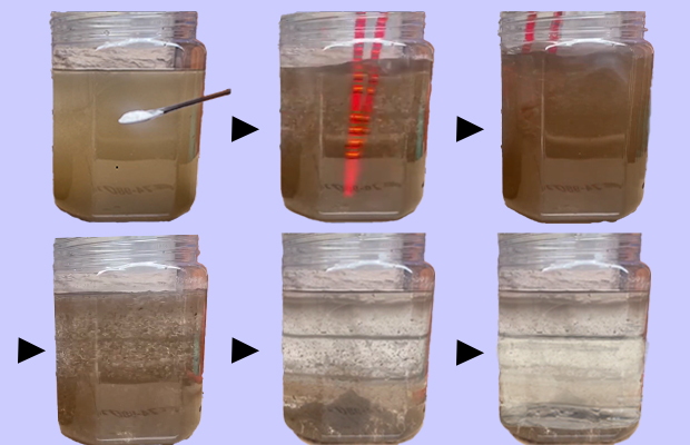 汚れた水を浄化のイメージ画像